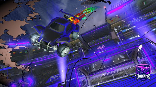 A Rocket League car design from DarthVader2276