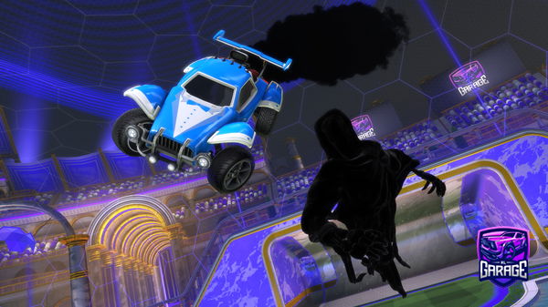 A Rocket League car design from hjjjj