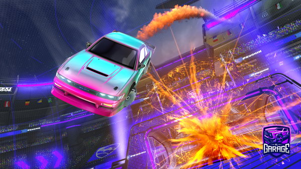 A Rocket League car design from Bondage