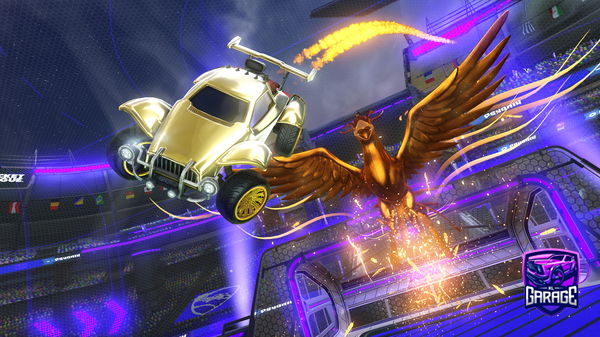 A Rocket League car design from Fabatizer