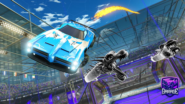 A Rocket League car design from Ravnras