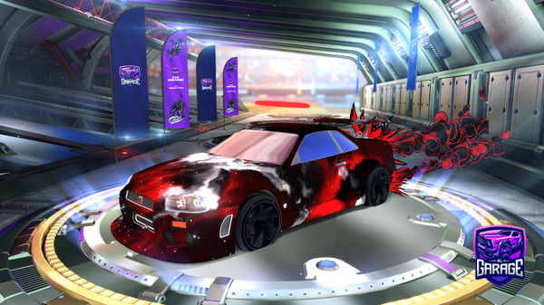 A Rocket League car design from nexzzy