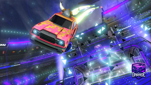 A Rocket League car design from boltzx_yt
