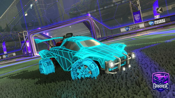 A Rocket League car design from Vegas_Vixen