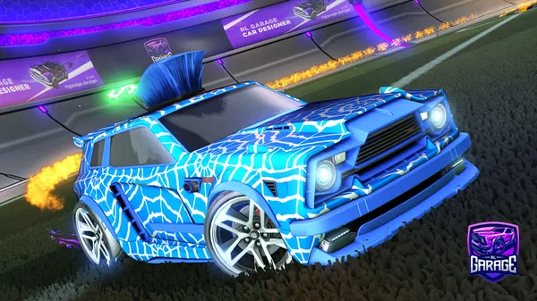 A Rocket League car design from beast242000
