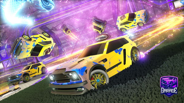 A Rocket League car design from DanielEaster