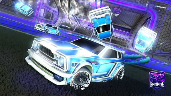 A Rocket League car design from MeysonXboxConsle