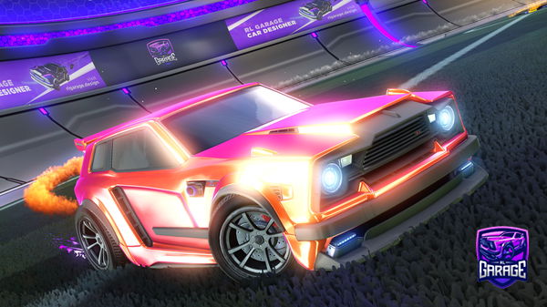 A Rocket League car design from BlackJoe13