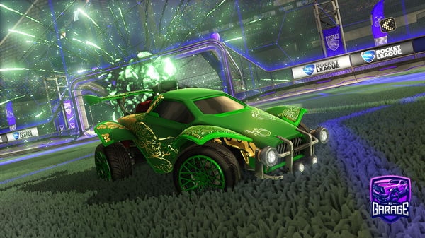 A Rocket League car design from Yagada