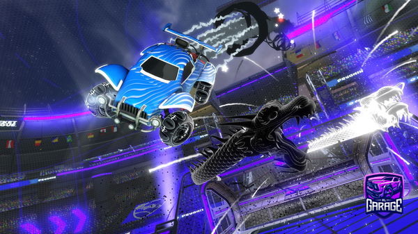 A Rocket League car design from Graken