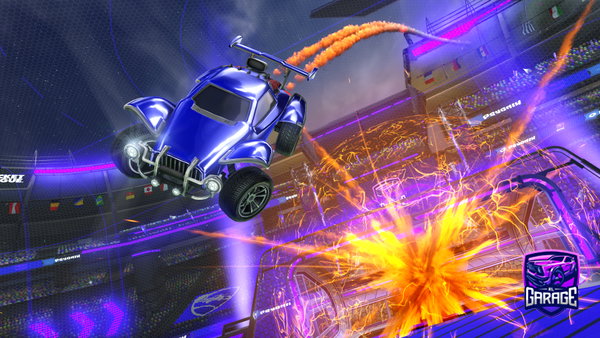 A Rocket League car design from tiatiakola