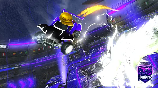 A Rocket League car design from Mangnua