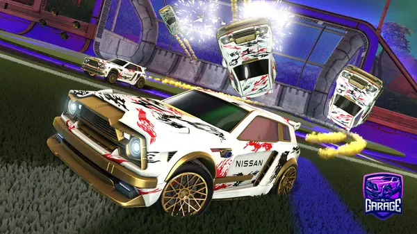 A Rocket League car design from Kazwix