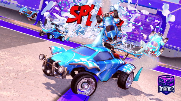 A Rocket League car design from miguelxinho