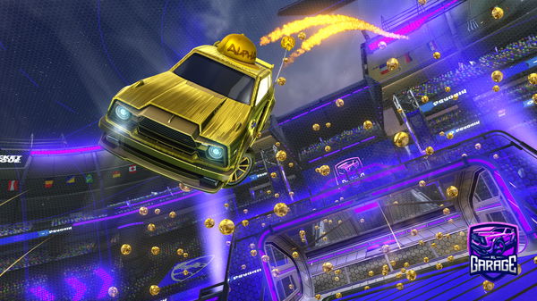 A Rocket League car design from kaishru