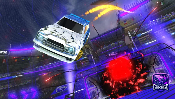 A Rocket League car design from AminoxBG