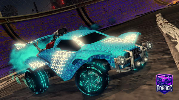 A Rocket League car design from zsr_titan