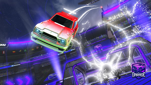 A Rocket League car design from Pontyees