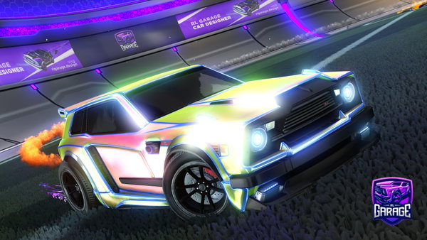 A Rocket League car design from MARIO1313