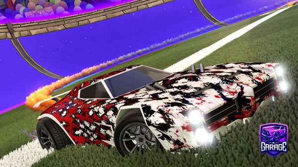 A Rocket League car design from xxwilzaxx