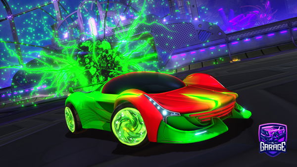 A Rocket League car design from Glasco90