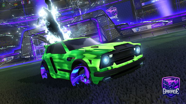 A Rocket League car design from TMPghost295