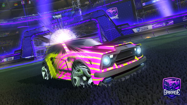 A Rocket League car design from Mrpanxo_yt