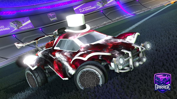 A Rocket League car design from Kerency