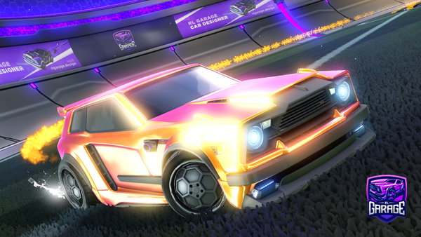 A Rocket League car design from tjmaster77