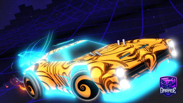 A Rocket League car design from ItsGiuze