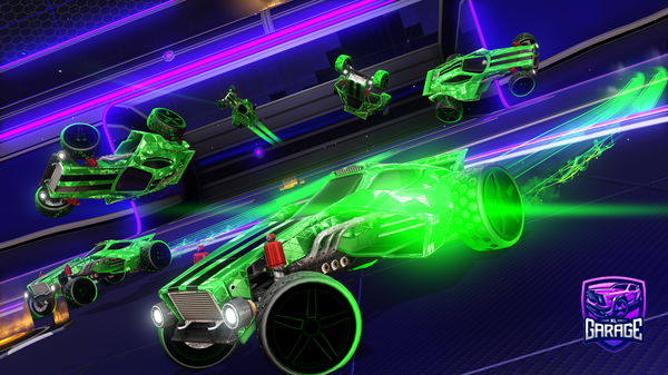 A Rocket League car design from SwinnyKing