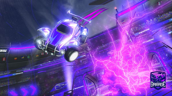 A Rocket League car design from nighahahheh