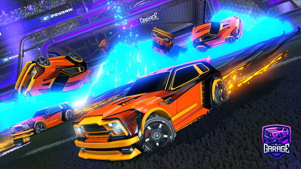 A Rocket League car design from AcridWater
