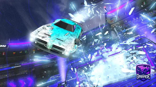 A Rocket League car design from Kevonte