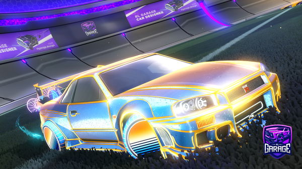 A Rocket League car design from Carthargon