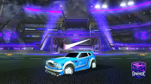 A Rocket League car design from Nightplate