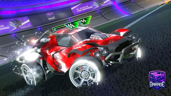 A Rocket League car design from JayPlayz_LoL