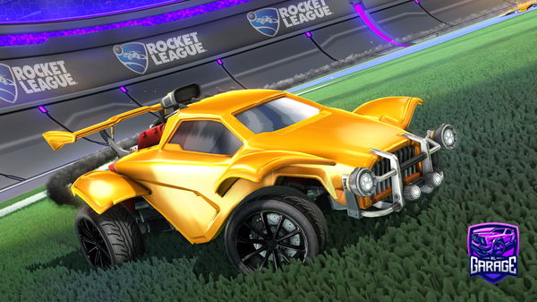 A Rocket League car design from ApexAsuri