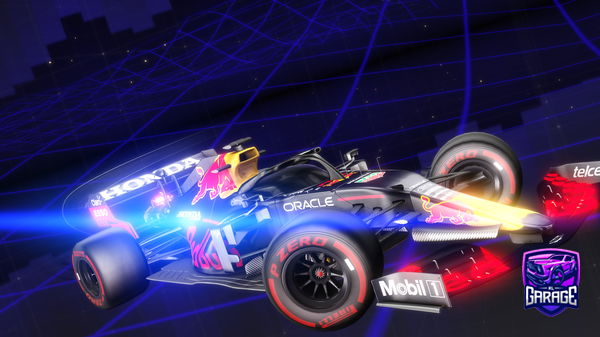 A Rocket League car design from Mikakwmp