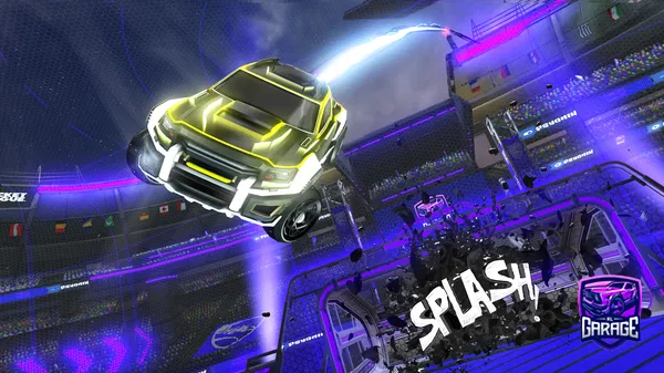 A Rocket League car design from Zlangs725