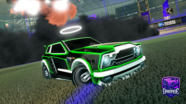 A Rocket League car design from NadeemK