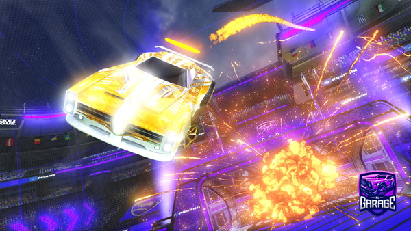 A Rocket League car design from obanaionbankai