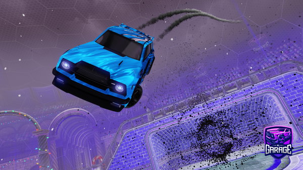 A Rocket League car design from Walterblack