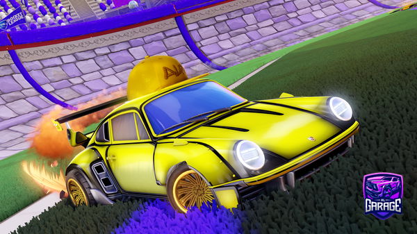 A Rocket League car design from geneticYT