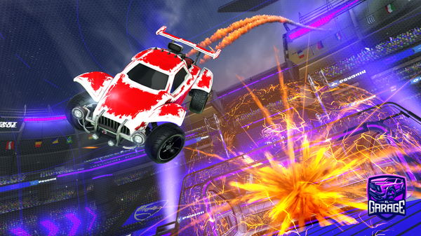 A Rocket League car design from RxspxctXottik