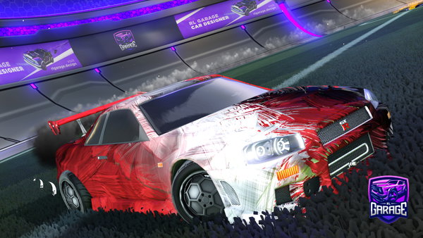 A Rocket League car design from djenskii