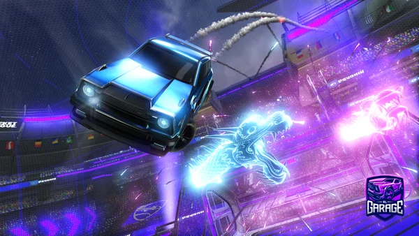 A Rocket League car design from ElMarlino123