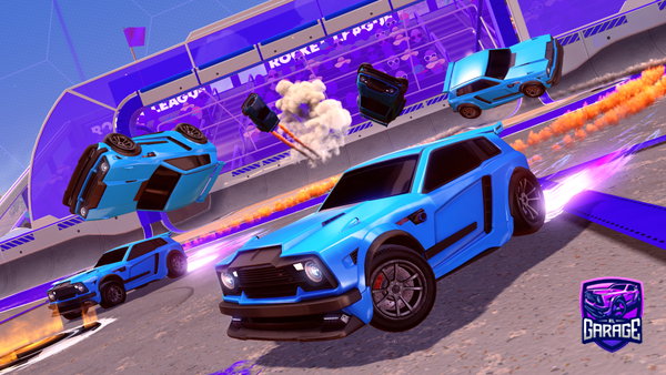 A Rocket League car design from masterofthegame