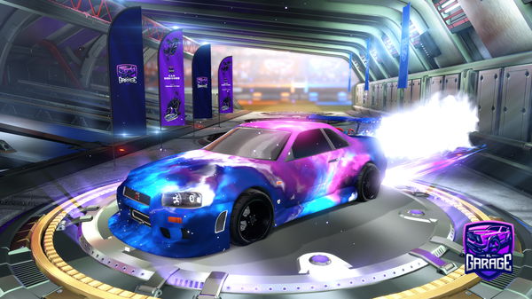 A Rocket League car design from LrnzWrld