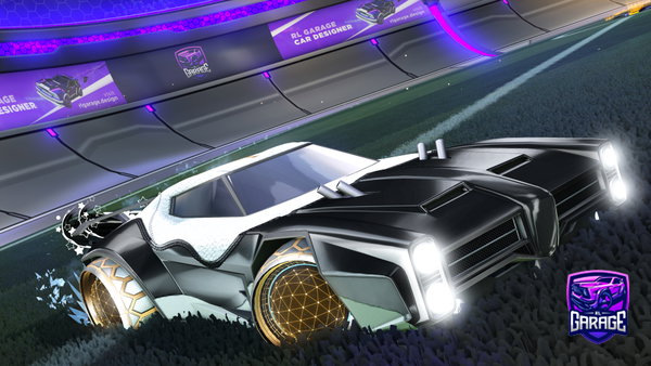 A Rocket League car design from _hotchocolate